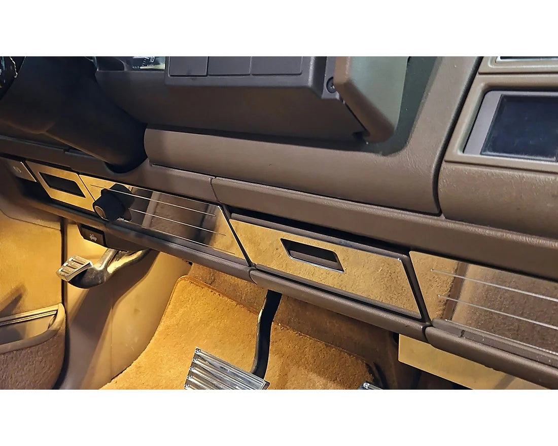 Chevy | GMC 1988-1994 Billet Under Dash Kit 4-Pieces