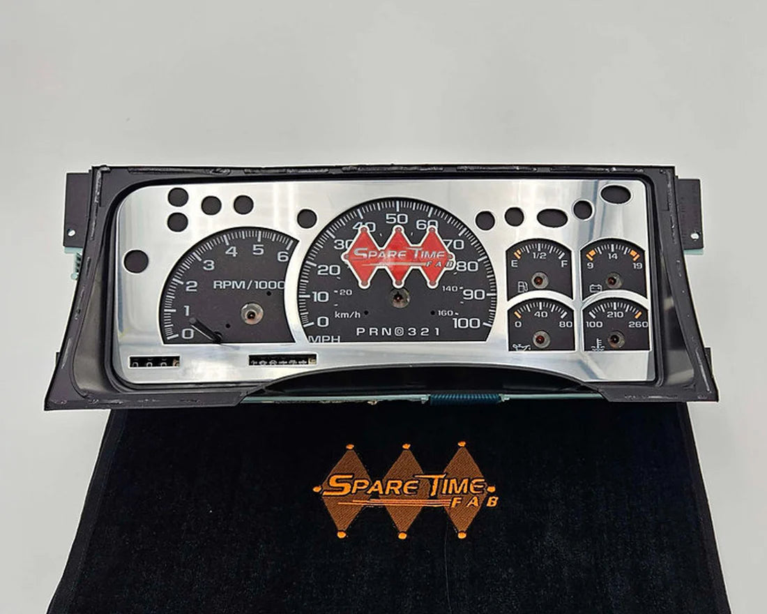 Chevy | GMC 1995-1998 Billet OBS Gauge Trim