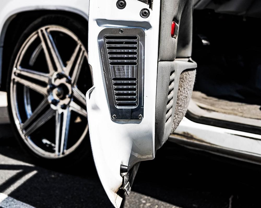 LG Billet USA Door Jamb Vents, OBS Chevy