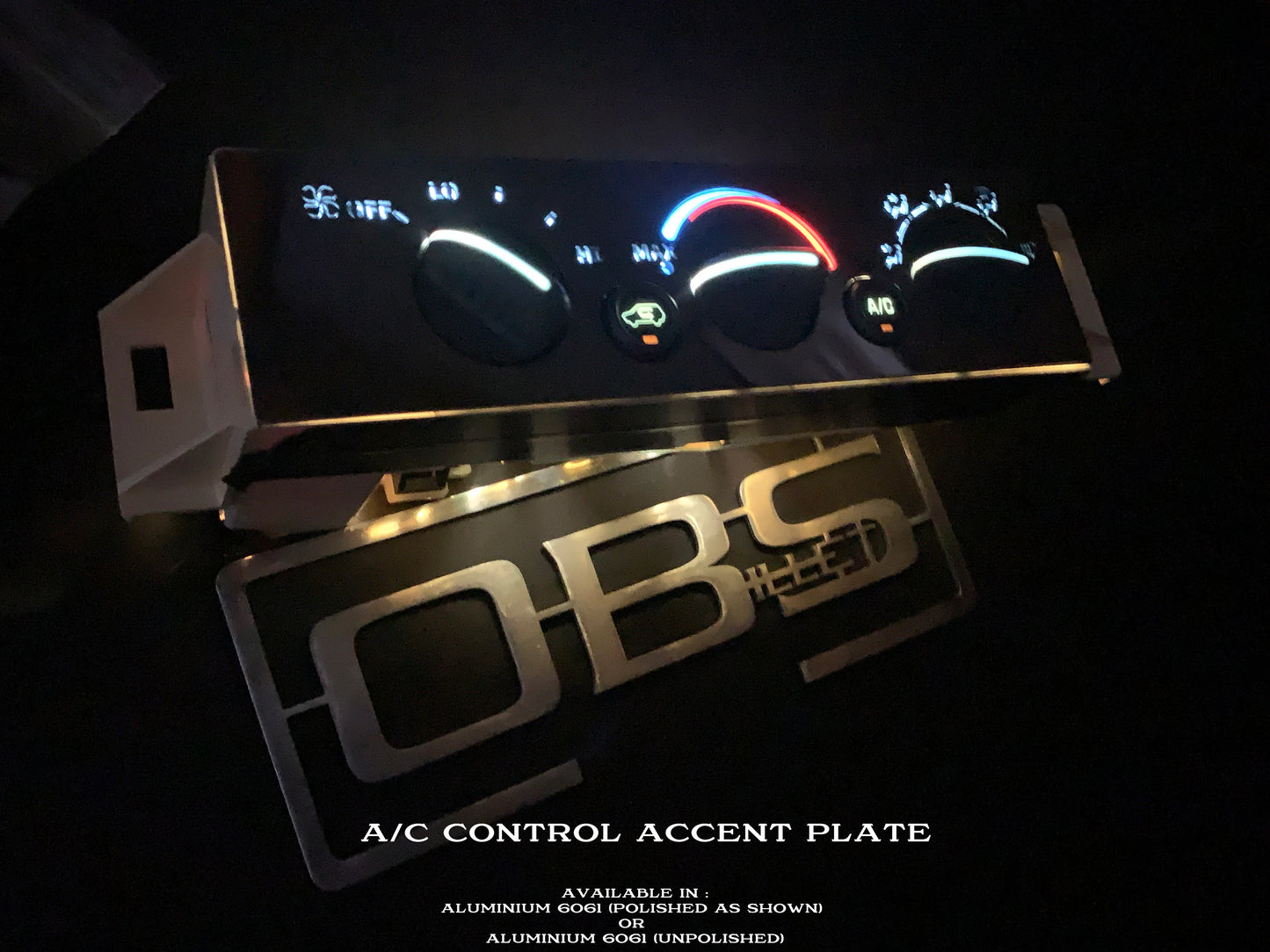 OBS A/C Unit Cover Plate - Illuminated Version