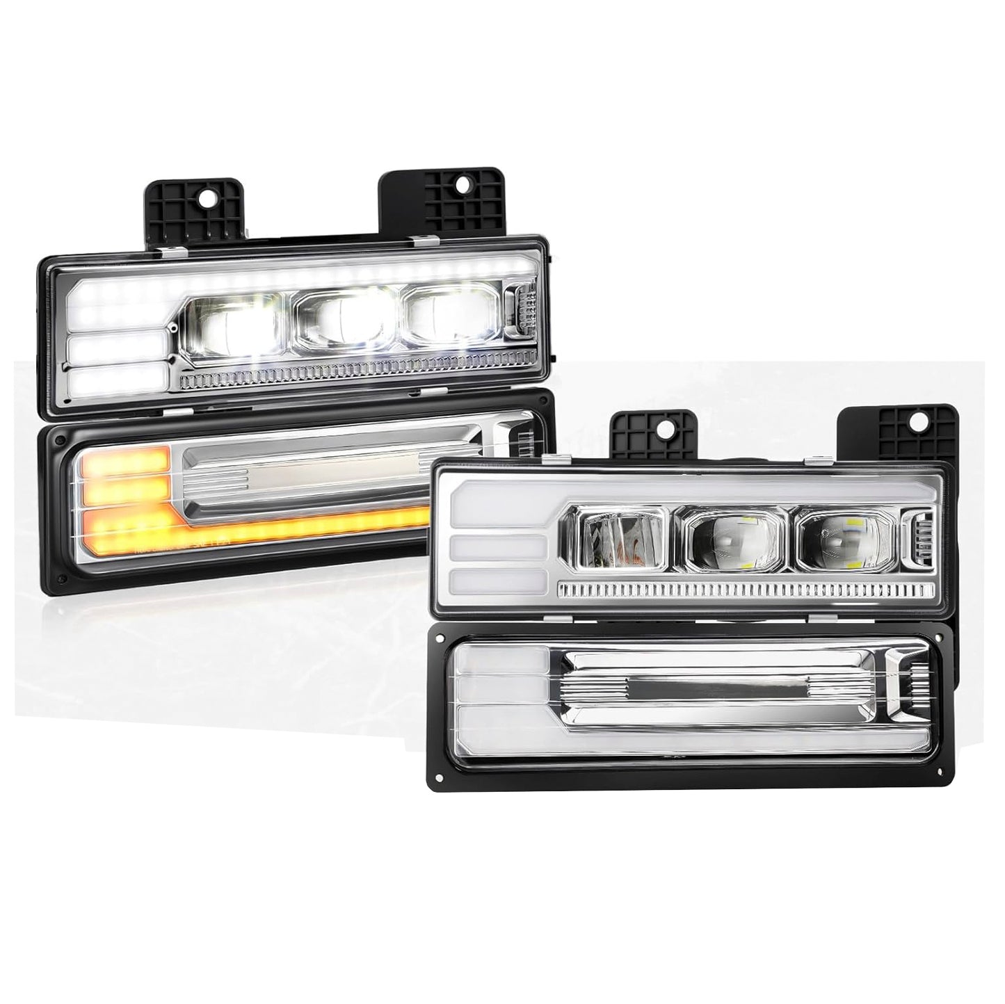 DRL Projector Sequential Headlights 88-98 C/K