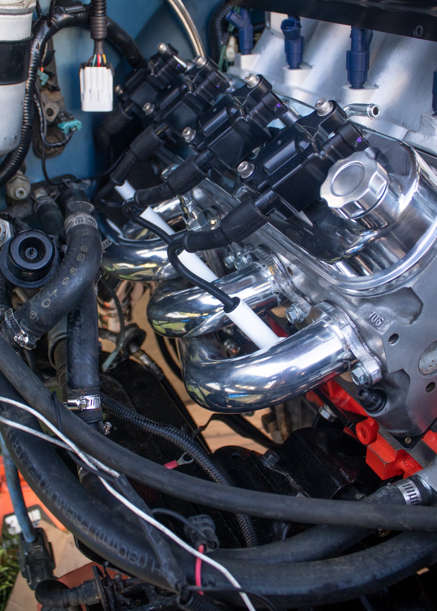 THY-322Y-C / 1961-1966 (& 1987-1991) Chevy/GM Truck - LS Swap Long Tube TRI-Y Headers 4.8L-6.2L