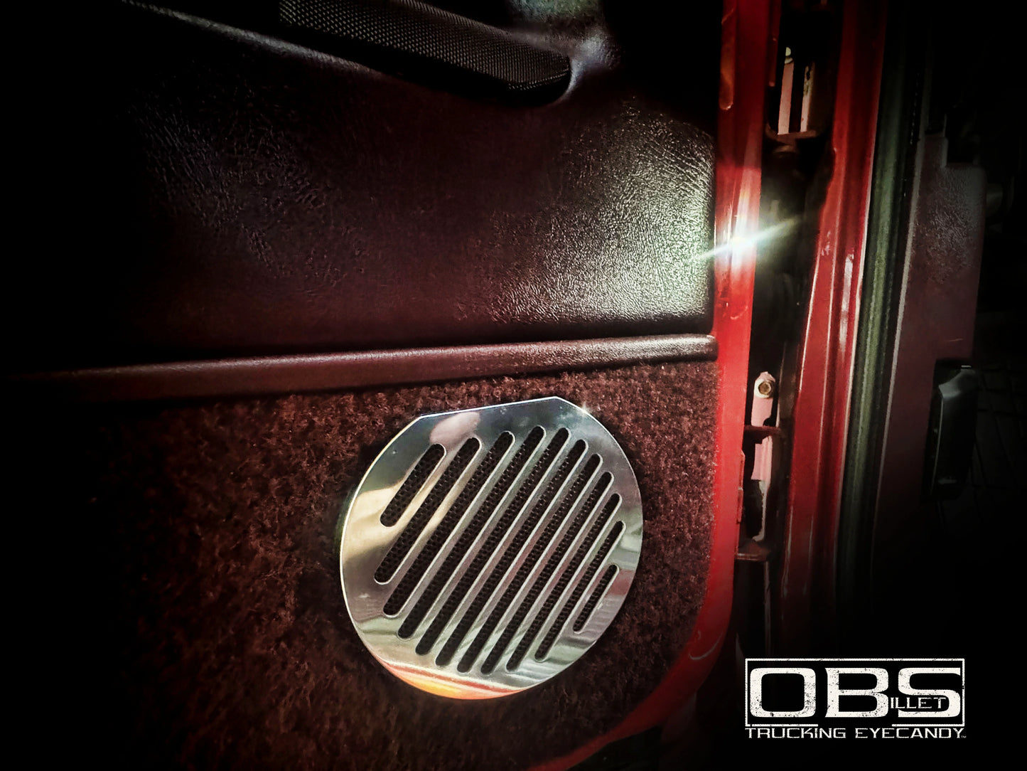 95-99 C/K Billet Front Speaker Covers