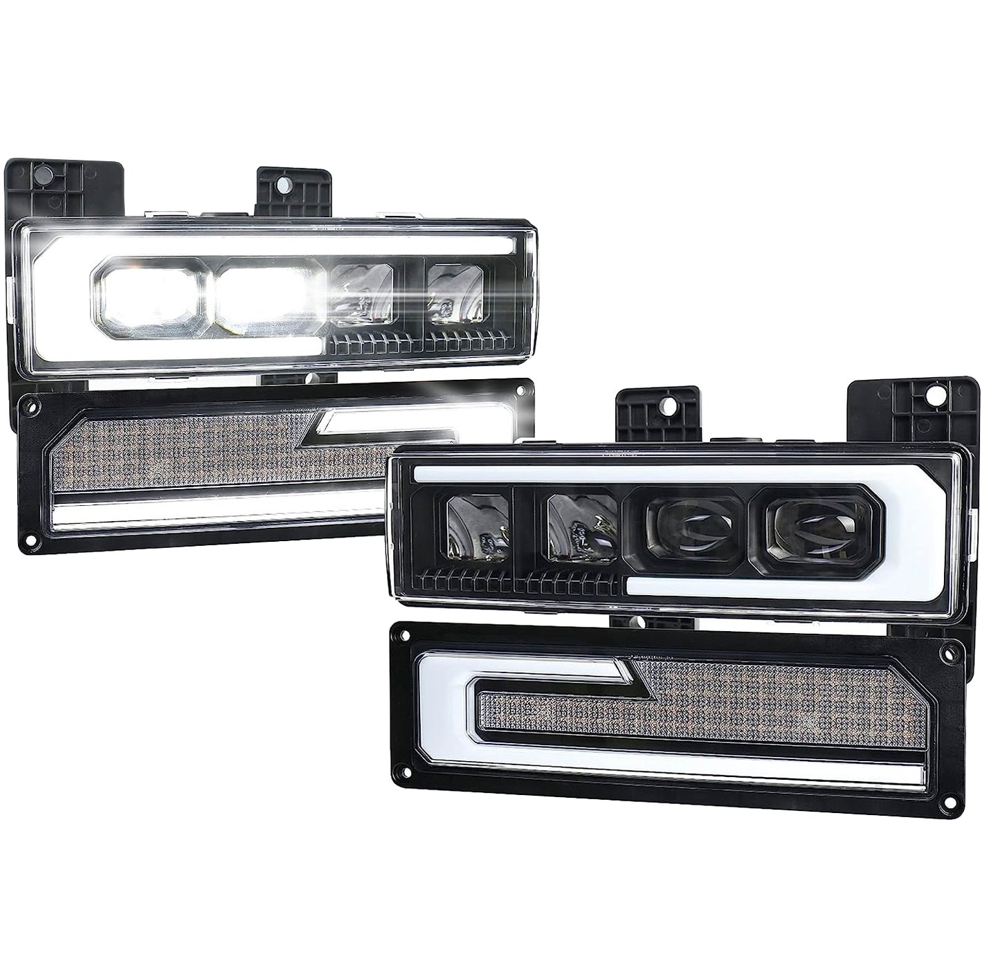 DRL Projector Headlights 88-98 C/K