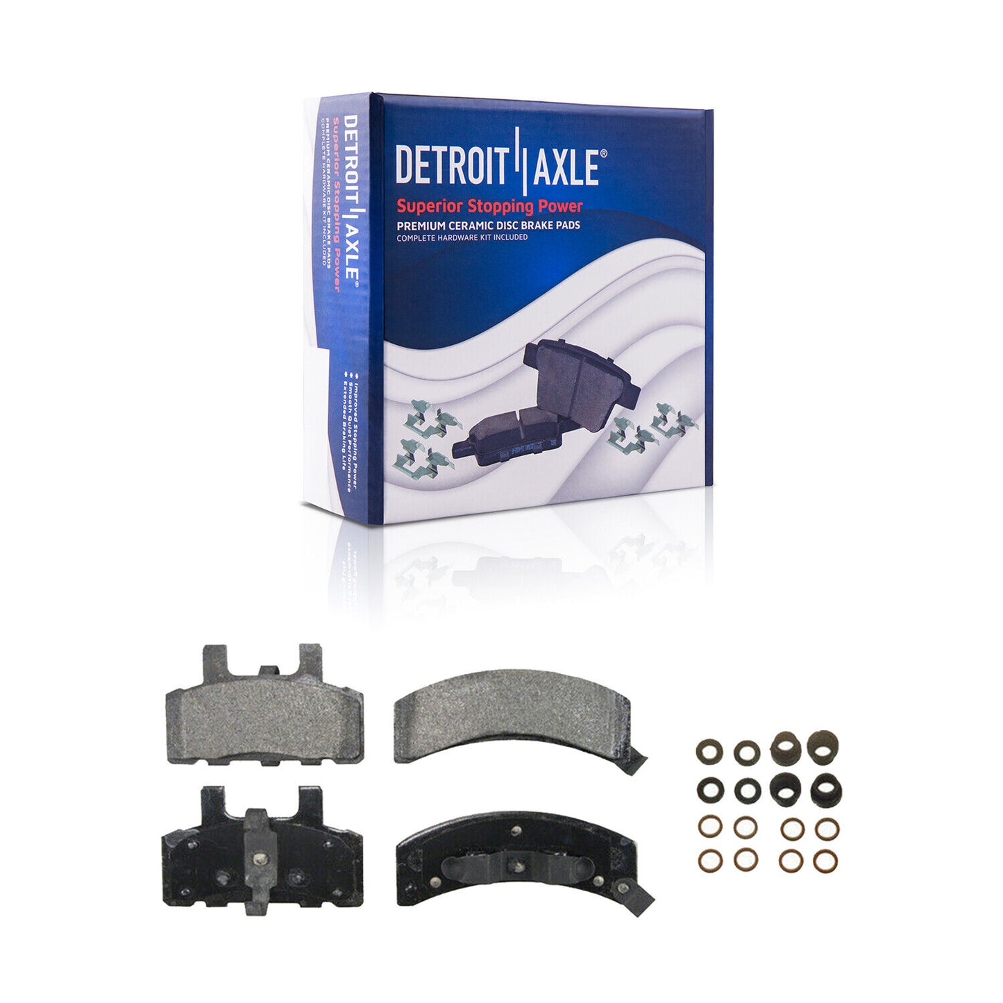 Front Rotors + Brake Pads 88-98 C/K (6 Lug)