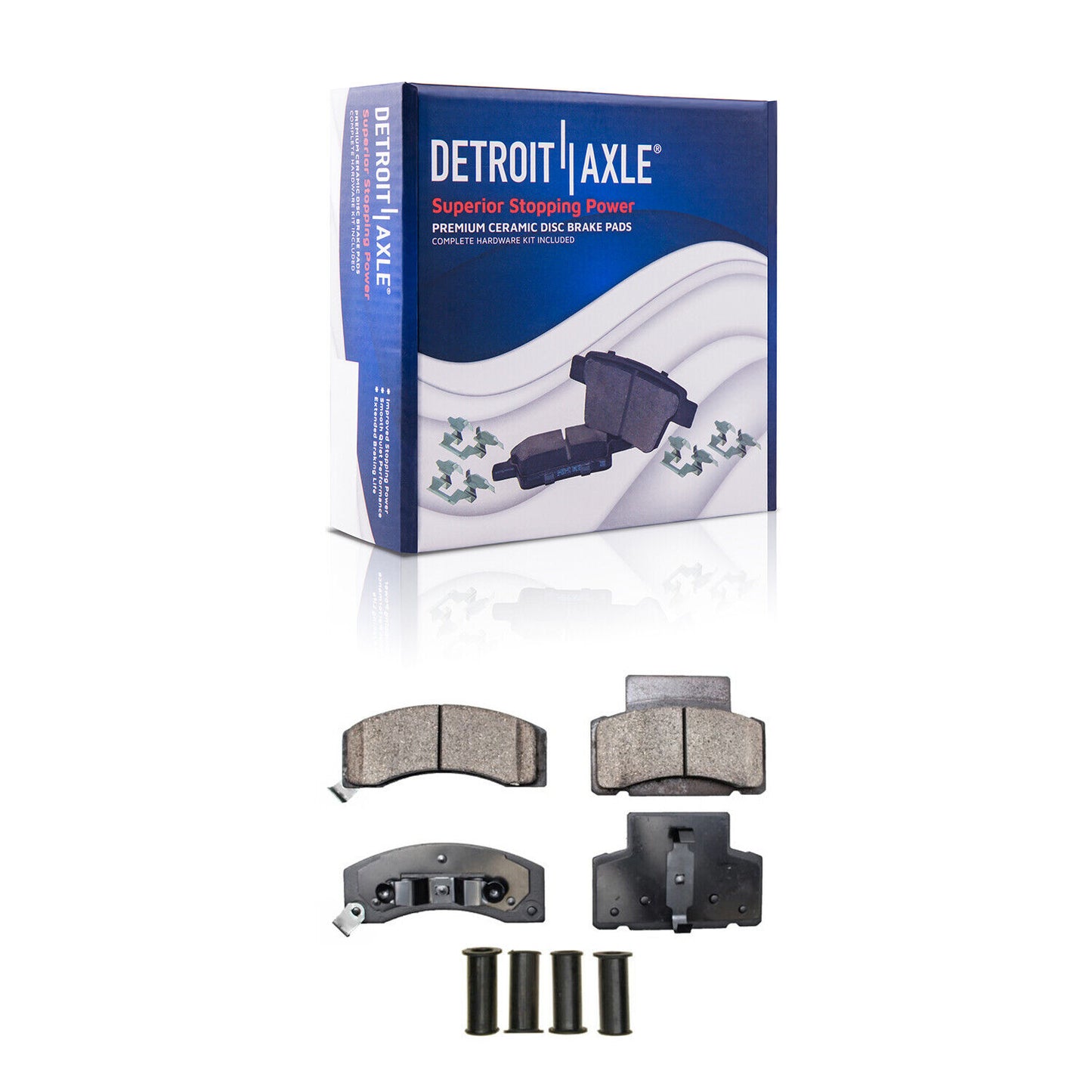 Front Rotors + Brake Pads 88-98 C/K 3500