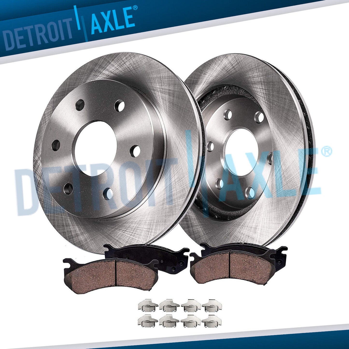 Front Rotors + Brake Pads 88-98 C/K (6 Lug)