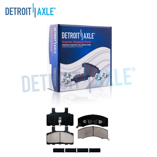 Front Ceramic Brake Pads 88-98 C/K 3500