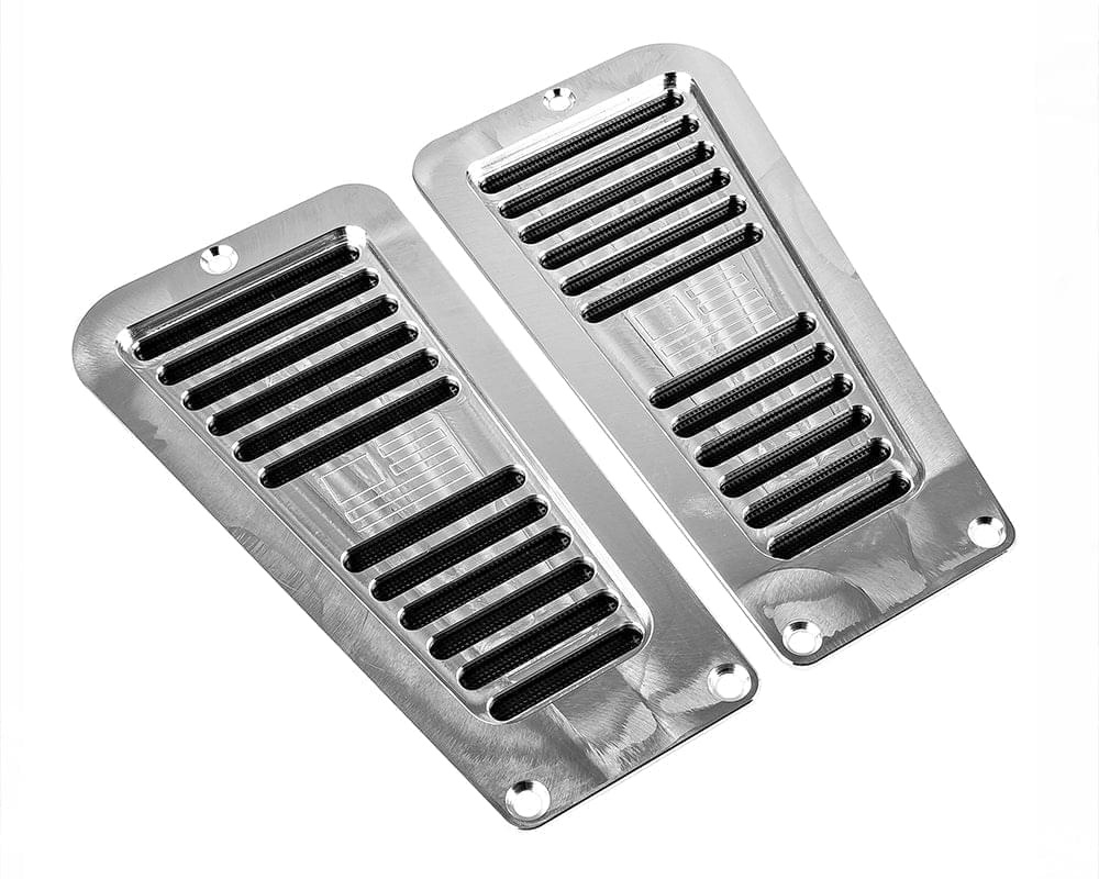 LG Billet USA Door Jamb Vents, OBS Chevy