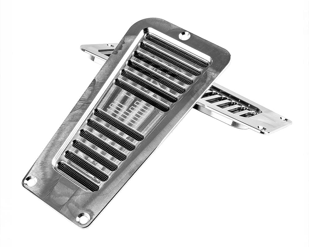 LG Billet USA Door Jamb Vents, OBS Chevy