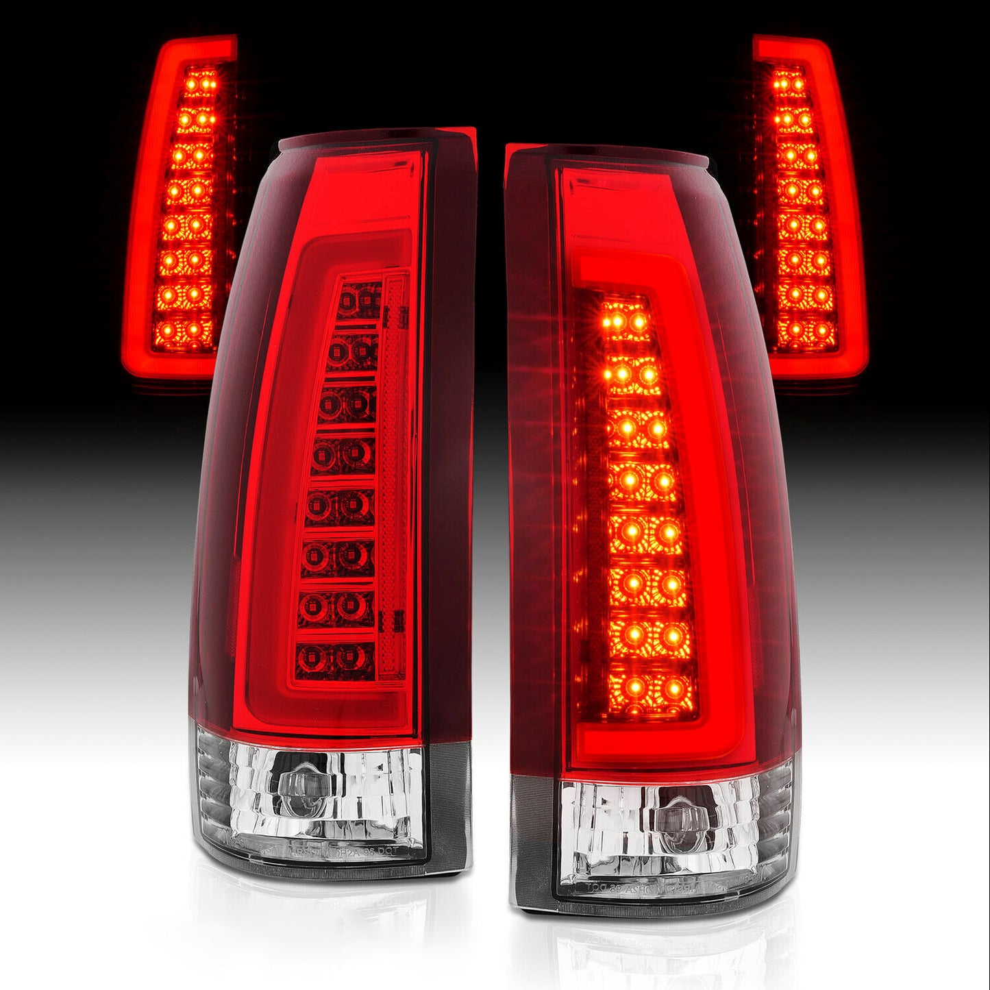 88-99 C-Bar LED Red Taillights