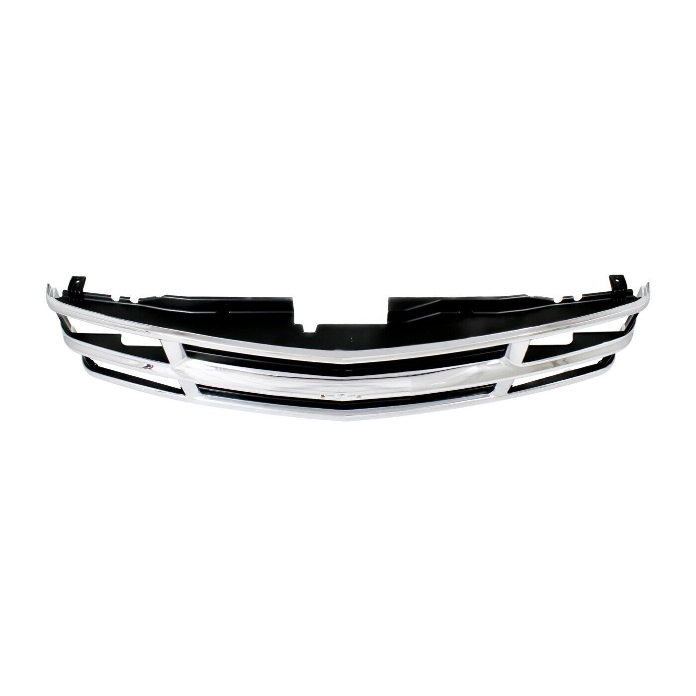 Chevy Chrome Grille Black Inserts 88-98 C/K