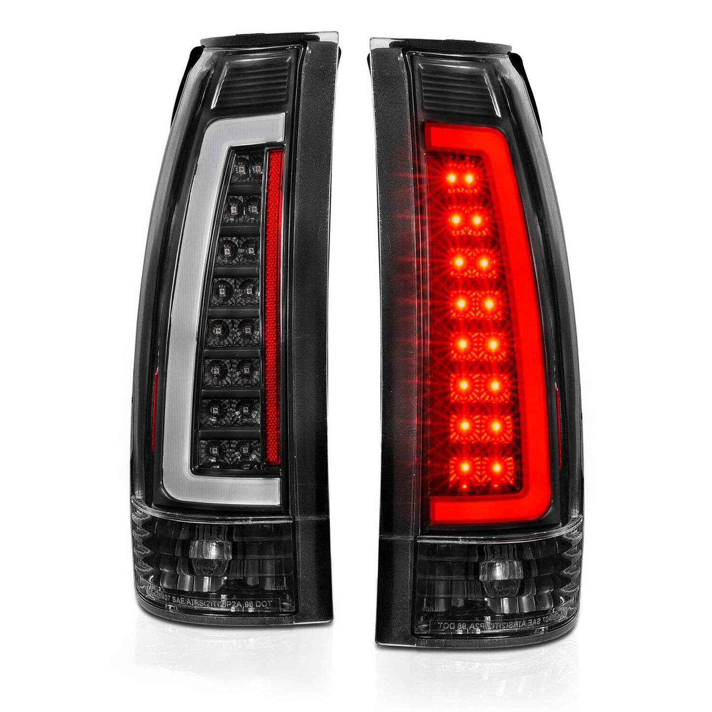 88-99 C-Bar LED Black Taillights