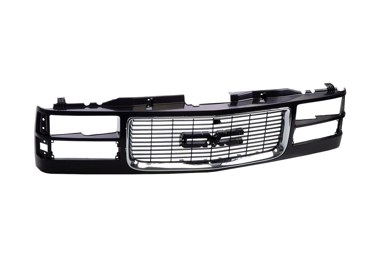 GMC Black Grille Chrome Trim 88-98 C/K