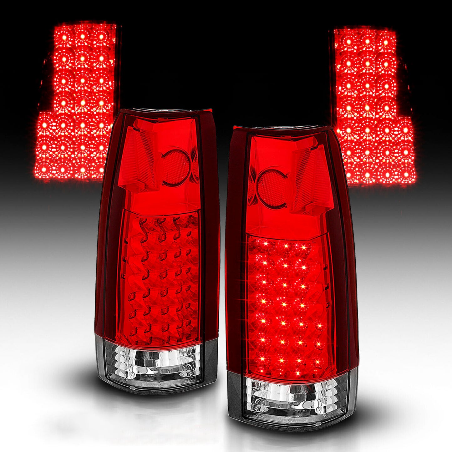 Red Clear LED Taillights