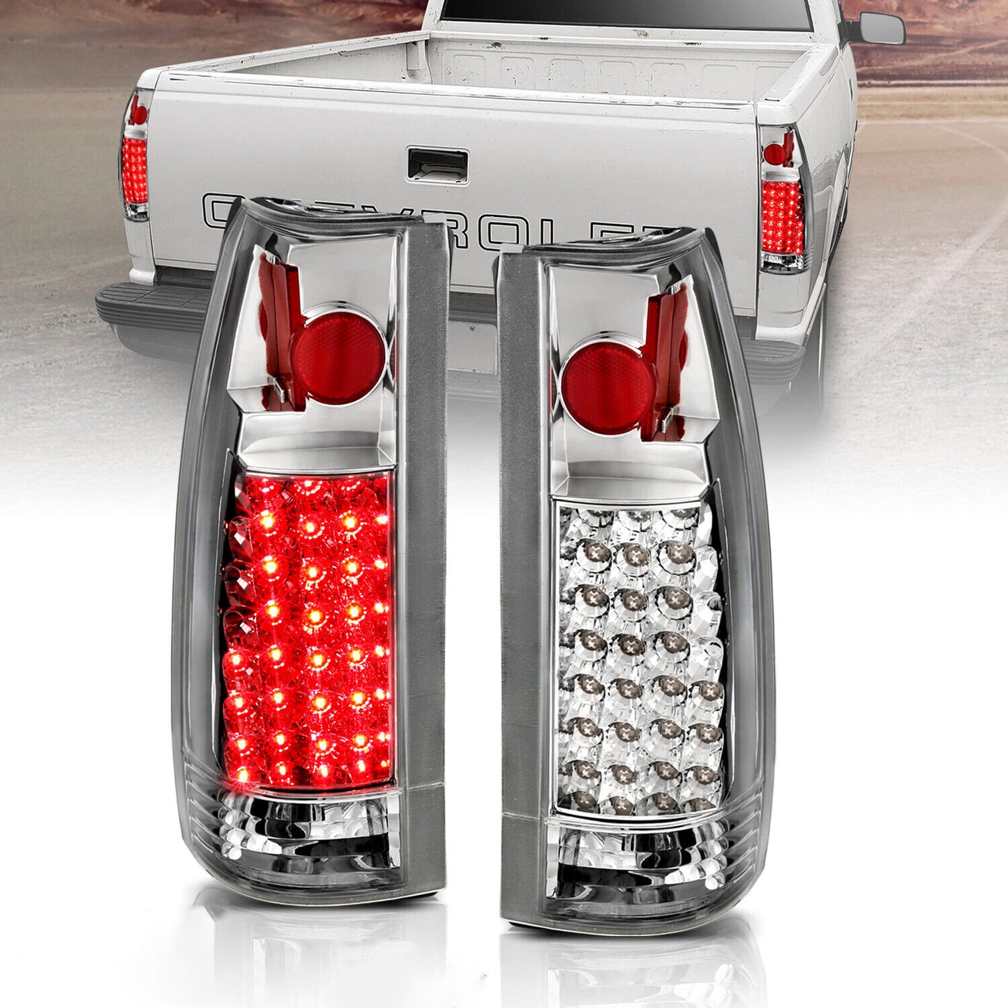 Chrome Led Tail Lights